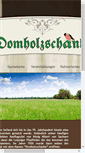 Mobile Screenshot of domholzschaenke.de